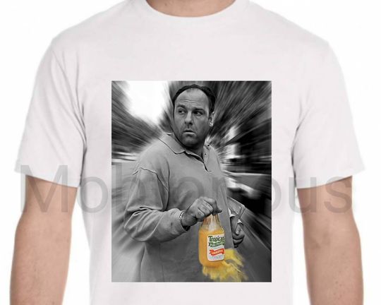 The Sopranos Shirt  Tony Soprano Spilling Pulp T-Shirt