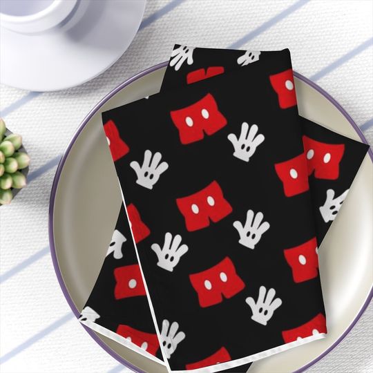 Cute Disney Pattern Inspired Napkins