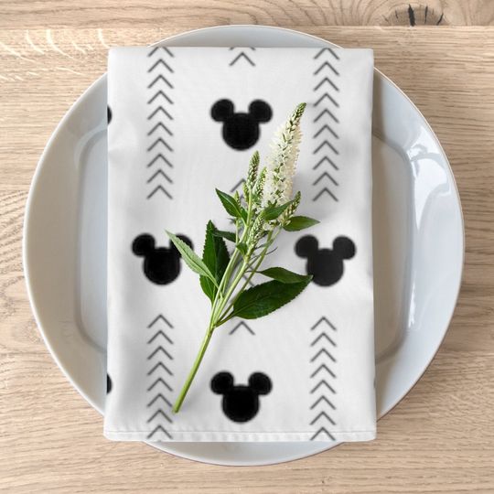 Disney Mickey Head Inspired Napkins