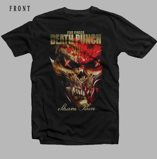5FDP - Five Finger Death Punch - Sham Pain -And Justice for None - tee