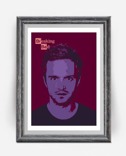 Breaking Bad - Jesse Pinkman Poster | Limited Edition | TV Art Print