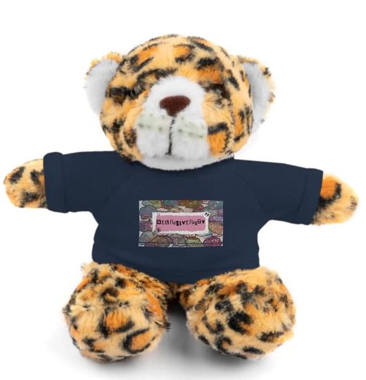 A multi-item listing with neurodiverse stuffed animals with tee