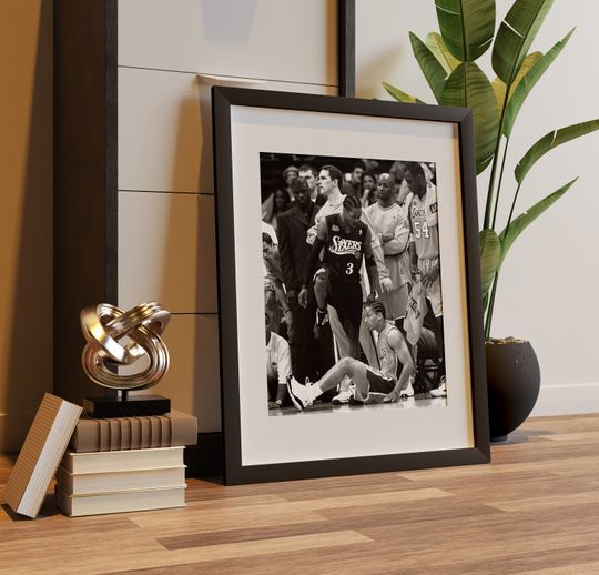 Allen Iverson Stepping Over Lue Poster