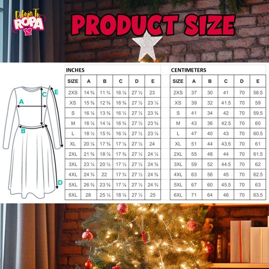 Christmas Midi Dress for Women / Asymmetric Stars / Red / With Pockets / Christmas / Santa Claus