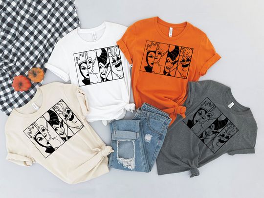 Disney Bad Disney Halloween Shirt, Maleficent Disney Villain Shirt