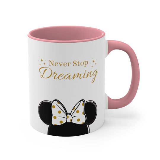 Minnie Mouse Mug, Disney Inspired Mug, Magic Kingdom Mug, Disney Gift, Disney Coffee Mug, Disney Tea Mug