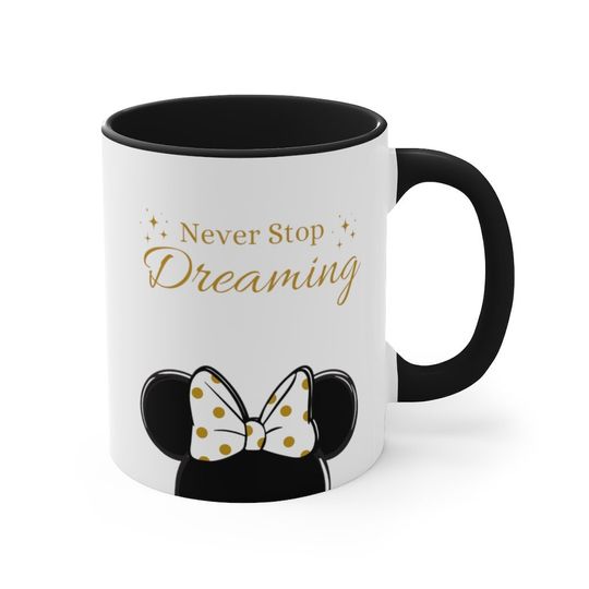 Minnie Mouse Mug, Disney Inspired Mug, Magic Kingdom Mug, Disney Gift, Disney Coffee Mug, Disney Tea Mug