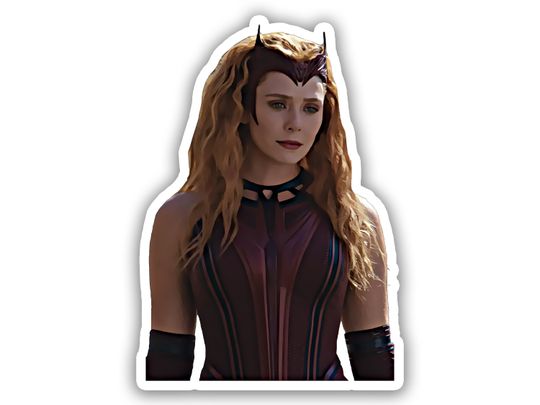 Scarlet Witch Sticker | Wanda Maximoff Sticker