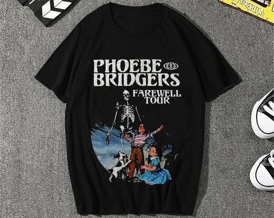 Phoebe Bridgers Farewell Tour Graveyard T-Shirt