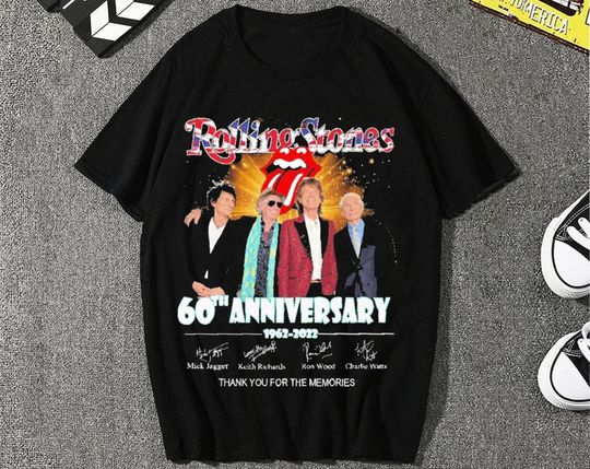 Rolling Stones  60th Anniversary Shirt