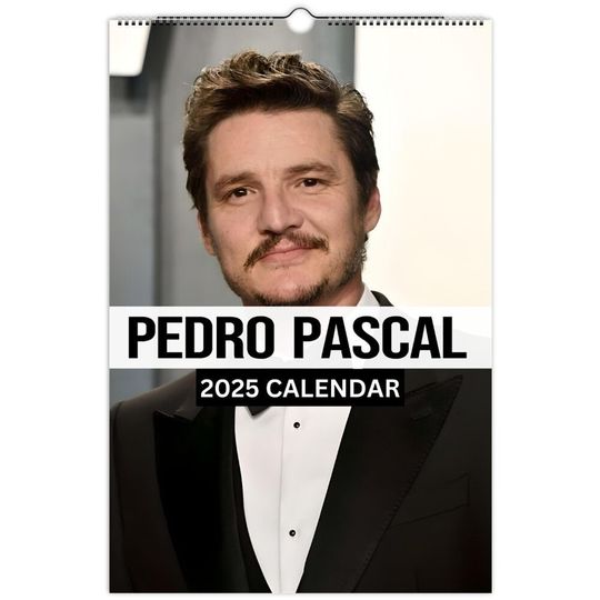 Pedro Pascal Wall Calendars Vol 1