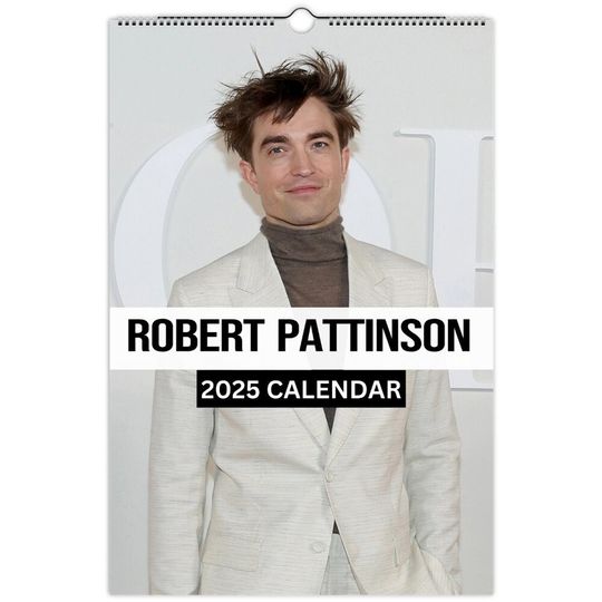 Robert Pattinson Wall Calendars 2025 Vol 2