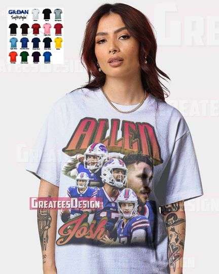 Limited Josh Allen Bootleg T-shirt
