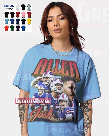 Limited Josh Allen Bootleg T-shirt