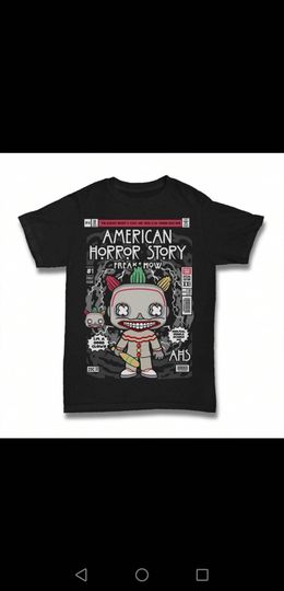 Custom funko pop American Horror Story tshirt