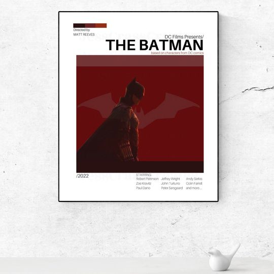 The Batman 2022 Movie Poster