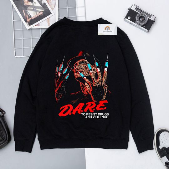 Freddy-Krueger Dare Logo T Shirt