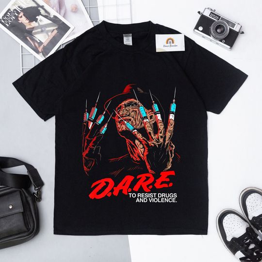 Freddy-Krueger Dare Logo T Shirt