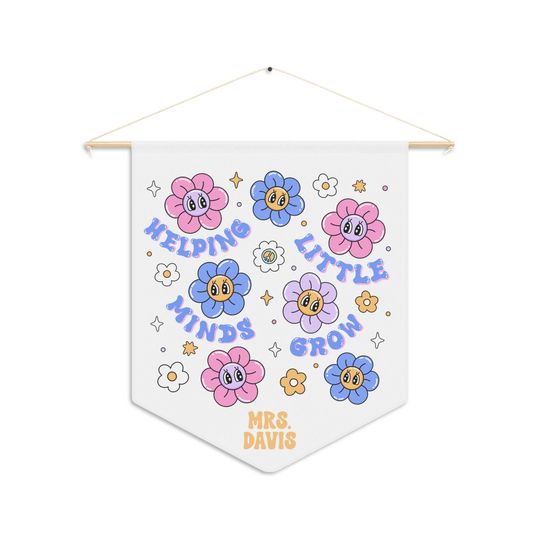 Helping Little Minds Grow Pennant