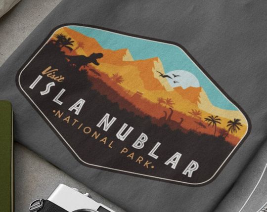 Jurassic Park T-Shirt, Isla Nublar Shirt, Jurassic World Shirt