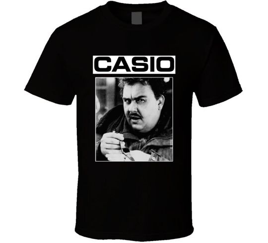 John Candy Casio Watch T Shirt