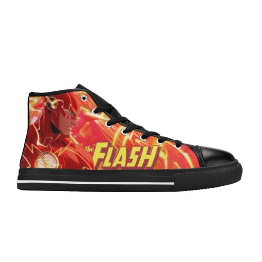The Flash Fans Unofficial High Top Shoes