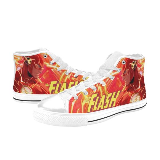 The Flash Fans Unofficial High Top Shoes