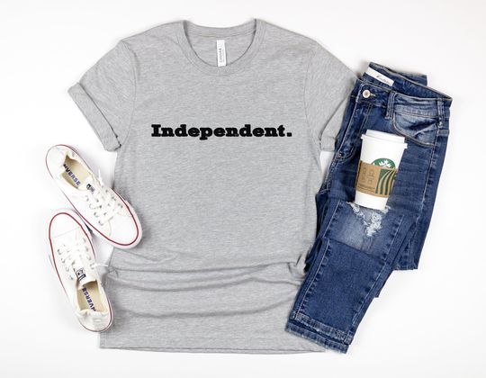 Independent Tshirt, Vintage July 4th T-Shirt, Independence Day