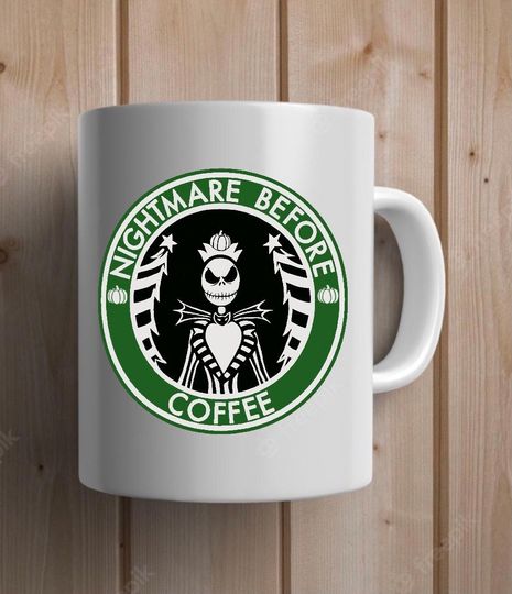 Nightmare Before Christmas Jack Skellington Starbucks