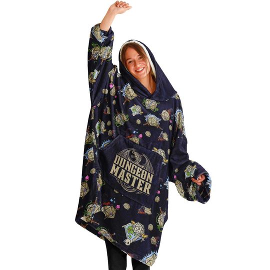 Dungeon Master Oversized Blanket Hoodie