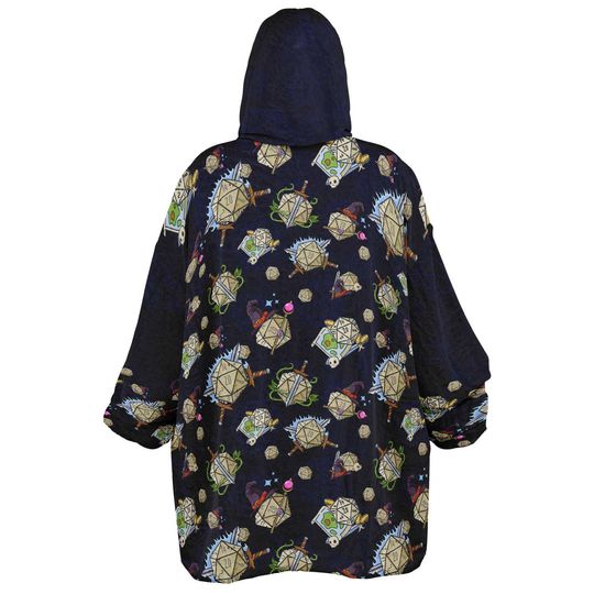 Dungeon Master Oversized Blanket Hoodie