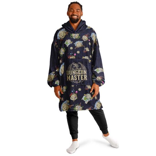 Dungeon Master Oversized Blanket Hoodie