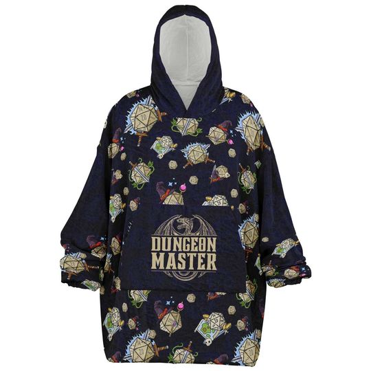 Dungeon Master Oversized Blanket Hoodie
