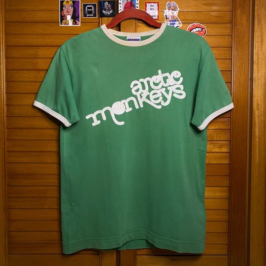 Vintage Arctic Monkeys 2006 UK Tour Ringer Tshirt