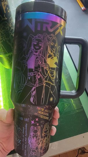 Kpop Demon Hunter tumbler-40 oz