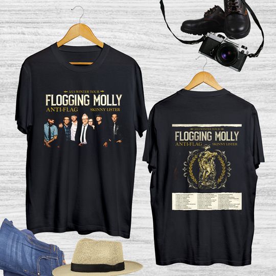 2023 Winter Tour Flogging Molly T-Shirt, Flogging Molly Tour 2023 Shirt