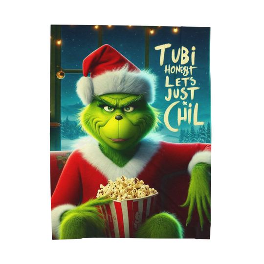 Christmas Holiday Movie Throw Blanket