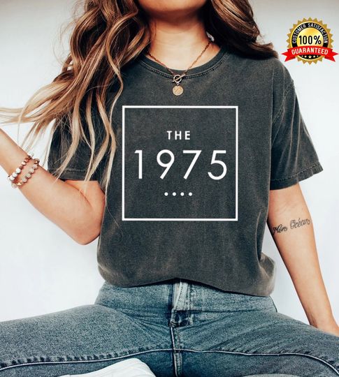 Comfort Colors The 1975 Vintage Retro TShirt, The 1975 Band Music