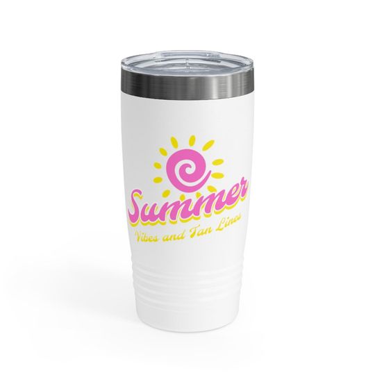 Summer Vibes and Tan Lines Tumbler, 20oz