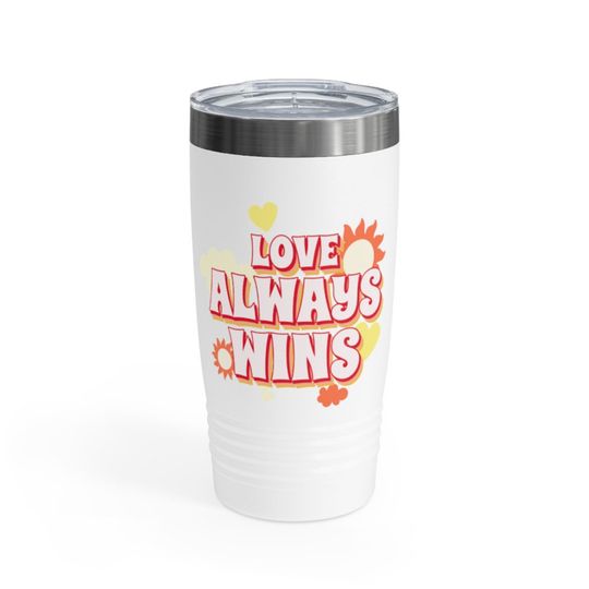 Retro/LOVE/ Tumbler, 20oz