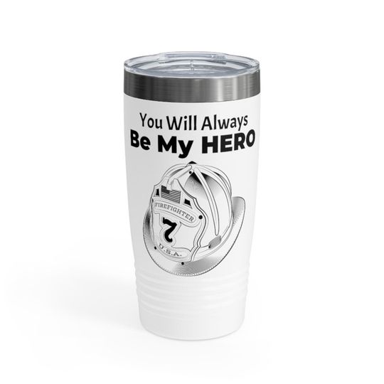 Firefighter/Hero/DAD/Father's Day/ Tumbler, 20oz