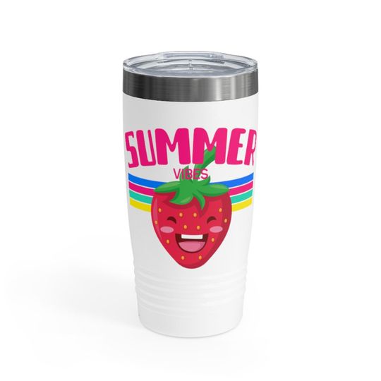 Summer Vibes Ringneck Tumbler, 20oz