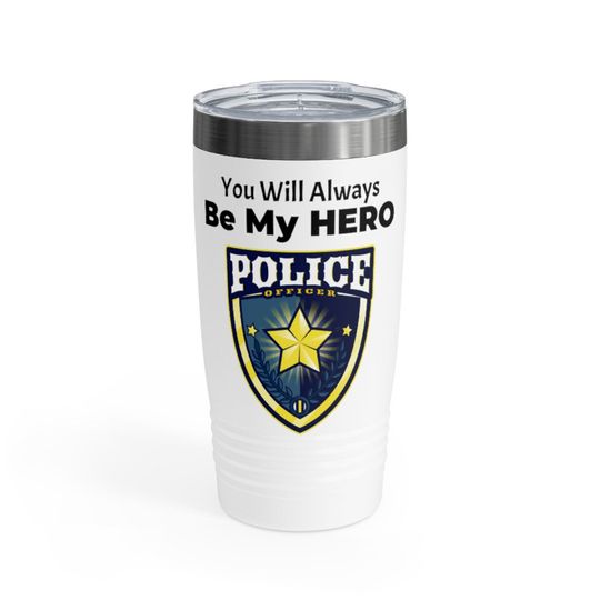 Police Officer/Hero/DAD/Father's Day/ Tumbler, 20oz