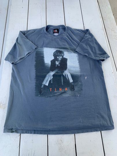 Vintage 2000 Tina Turner Twenty Four Seven Concert Tour T-shirt