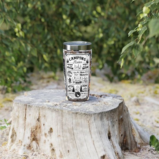 Camping Rules| Ringneck Tumbler, 20oz