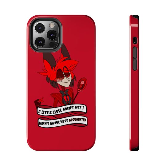 Alastor The Radio Demon Hazbin Hotel iPhone Case