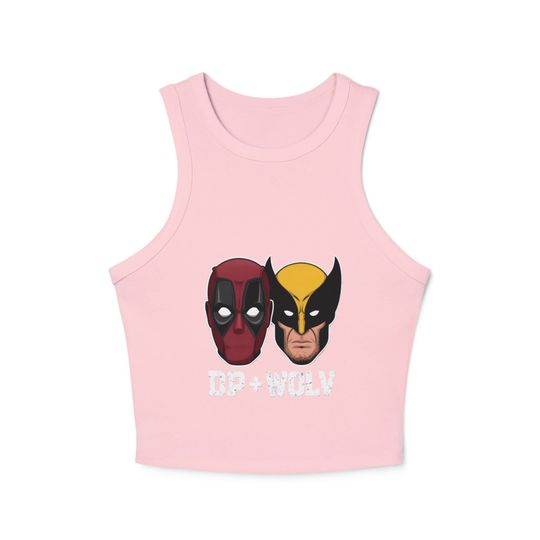 Deadpool + Wolverine Women's Micro Rib Racer Tank Top