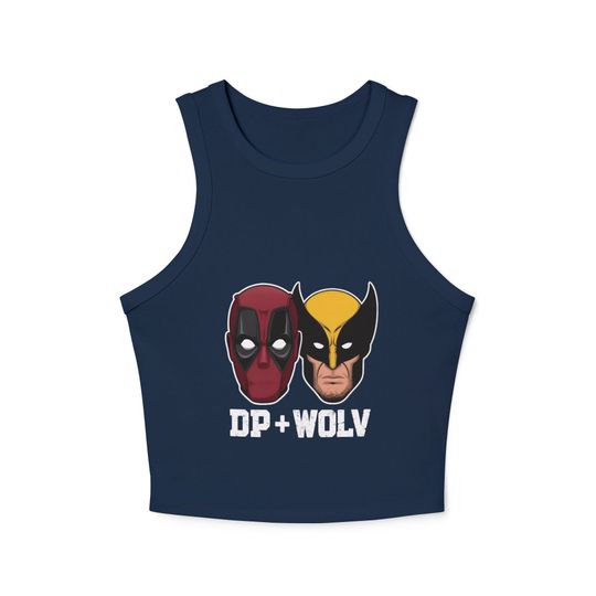 Deadpool + Wolverine Women's Micro Rib Racer Tank Top