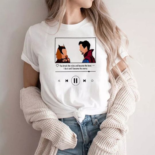Scarlet Witch and Doctor Strange T-Shirt, Multiverse Of Madness