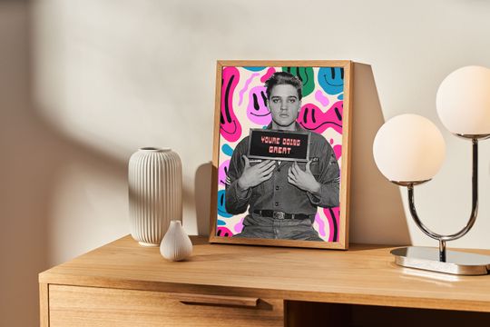 Elvis Poster, Elvis Print, Elvis Presley poster